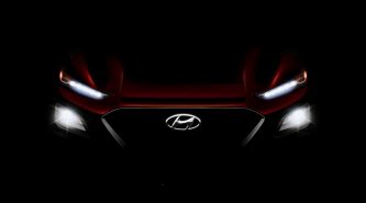 2018 Hyundai Kona: first glimpse of new small SUV styling