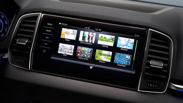 2018 Skoda Karoq infotainment