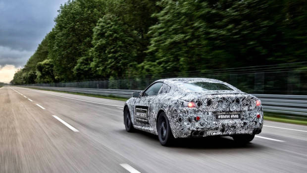 BMW M8 Prototype rear