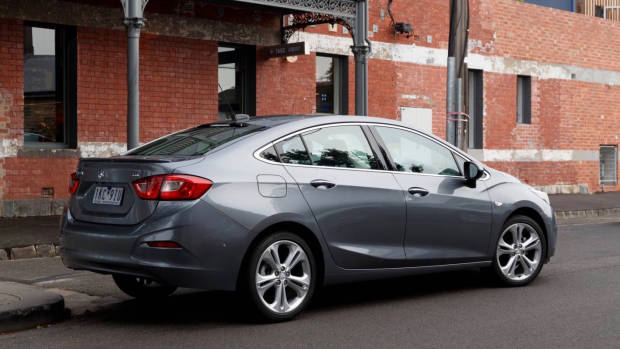 2017 Holden Astra sedan grey rear