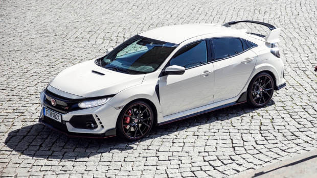 2017 Honda Civic Type R white front far