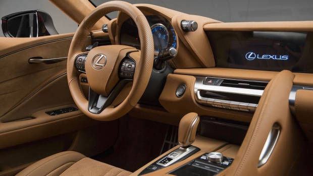 2017 Lexus LC interior