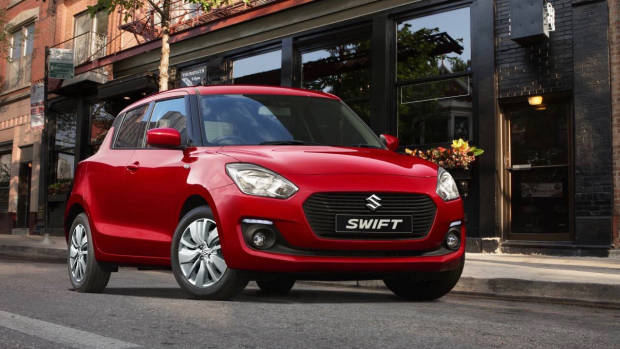 2017 Suzuki Swift GL red front
