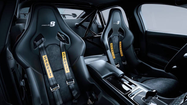 2018 Jaguar XE SV Project 8 interior