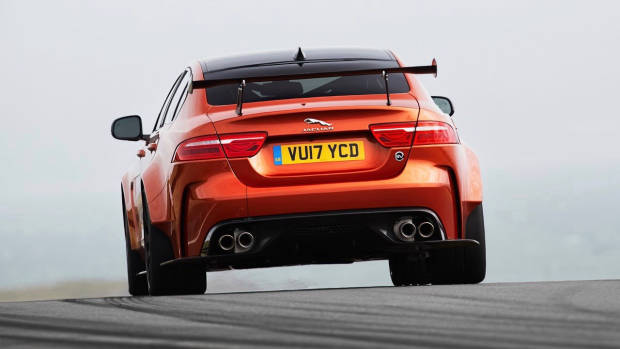 2018 Jaguar XE SV Project 8 rear