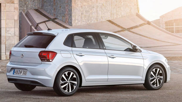 2018 Volkswagen Polo Beats white rear