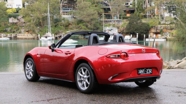 2017 Mazda MX-5 1.5 Roadster Soul Red Rear End