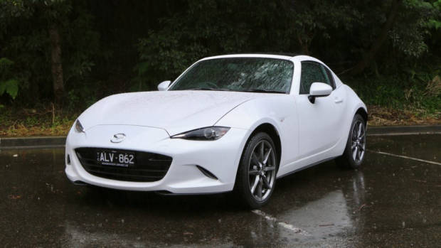 2017 Mazda MX-5 RF 2.0 GT Crystal White Pearl Front End