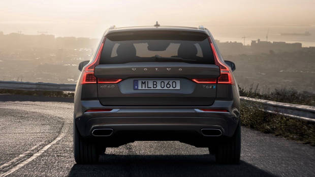 2017 Volvo XC60 T8 Polestar grey rear