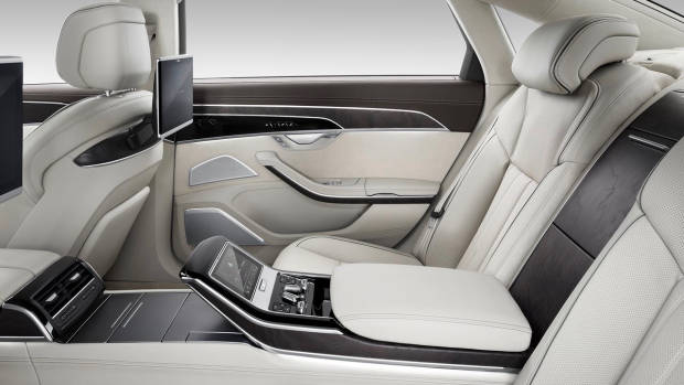2018 Audi A8L rear seat