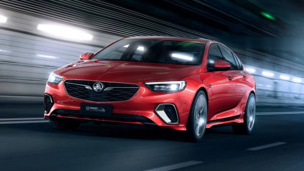 2018 Holden Commodore VXR Red Front End