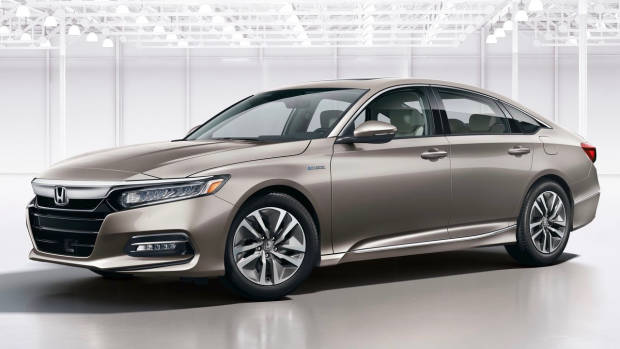2018 Honda Accord Hybrid beige front