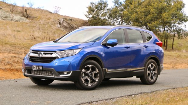 2018 Honda CR-V Brilliant Sporty Blue Front End