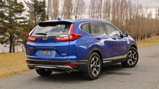 2018 Honda CR-V Brilliant Sporty Blue Rear End