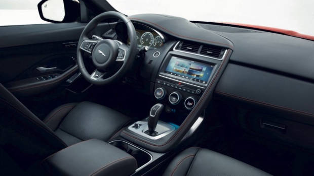 2018 Jaguar E-Pace Black Leather Dashboard – Chasing Cars