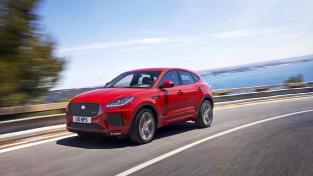 2018 Jaguar E-Pace Red Front End – Chasing Cars