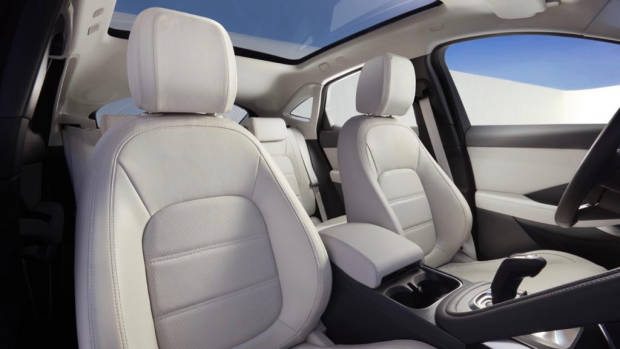 2018 Jaguar F-Pace White Leather Seats – Chasing Cars