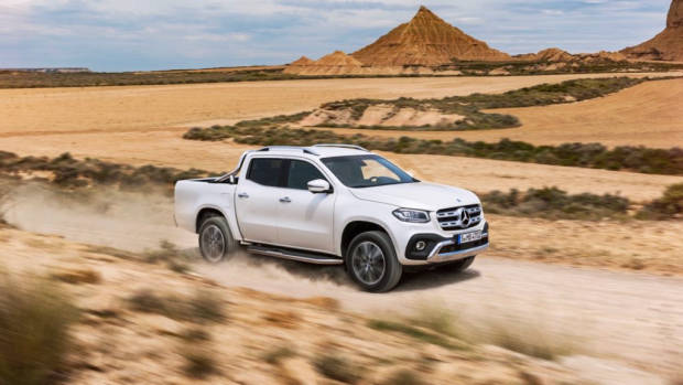 2018 Mercedes-Benz X-Class Power white dessert