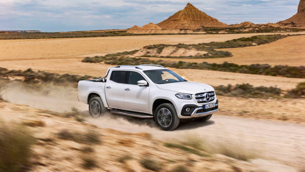 2018 Mercedes-Benz X-Class Power white dessert