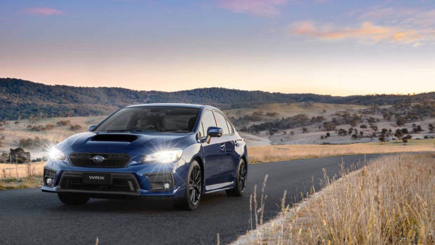 2018 Subaru WRX Lapis Blue front