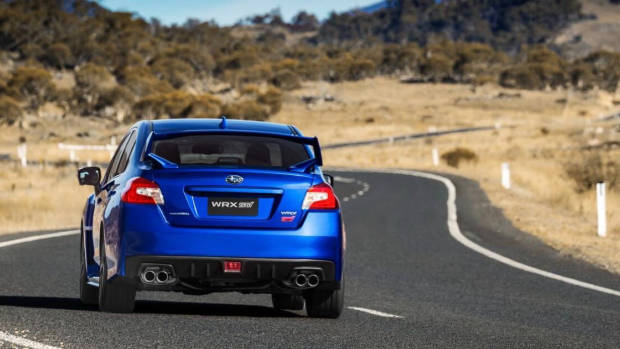 2018 Subaru WRX STI spec.R WR Blue rear