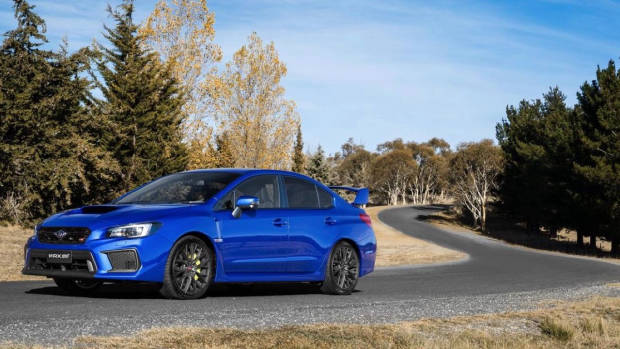 2018 Subaru WRX STI spec.R WR Blue side