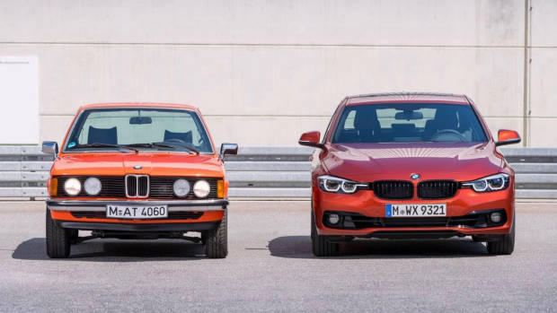 2018 BMW 3 Series Sunset Orange front