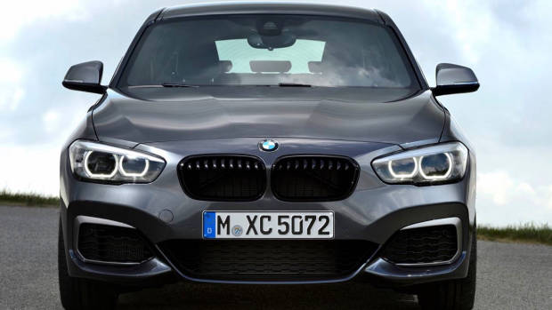 2018 BMW M140i grey front