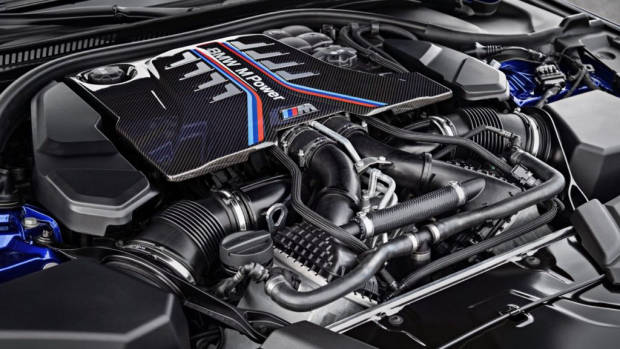 2018 BMW M5 4.4 litre V8 engine
