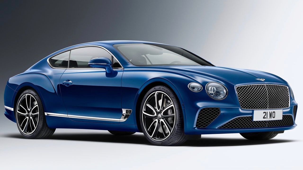 2018 Bentley Continental GT front side