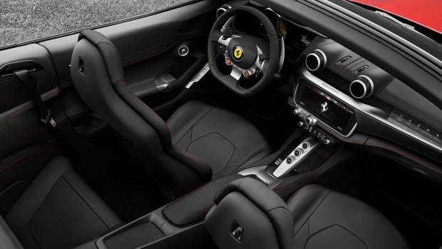 2018 Ferrari Portofino interior overhead