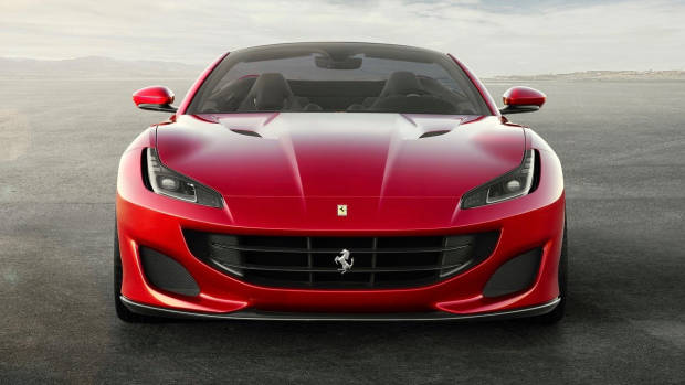 2018 Ferrari Portofino red front