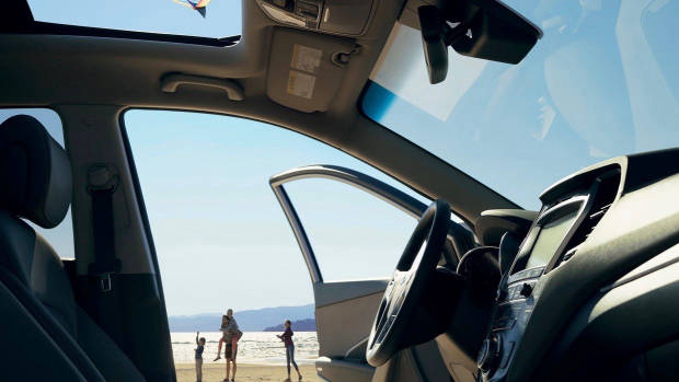 2018 Hyundai Santa Fe interior