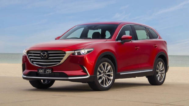 2018 Mazda CX-9 Soul Red Crystal front right