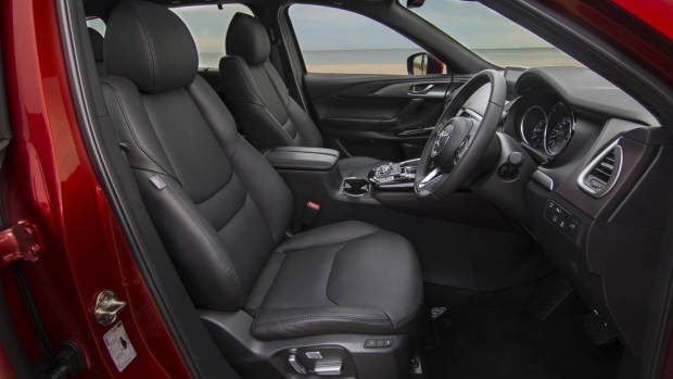 2018 Mazda CX-9 Soul Red Crystal front seat