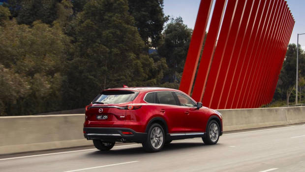 2018 Mazda CX-9 Soul Red Crystal rear