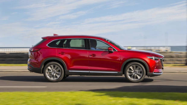 2018 Mazda CX-9 Soul Red Crystal side