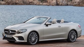 Mercedes-Benz E-Class cabriolet detailed for Australia