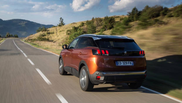 2018 Peugeot 3008 Copper Rear End