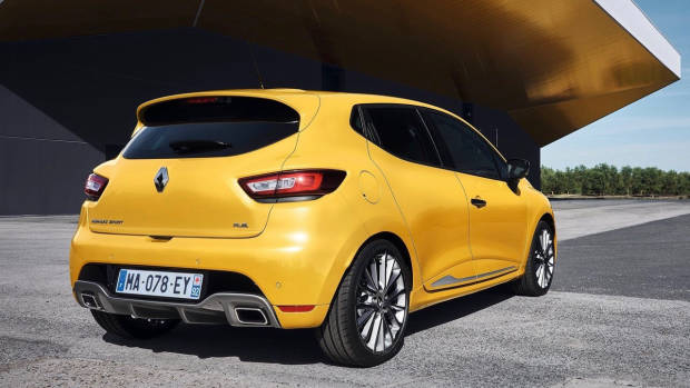 2018 Renault Clio R.S. yellow rear