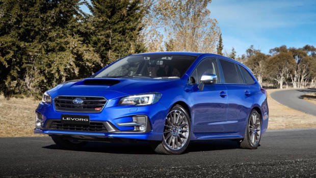 2018 Subaru Levorg 2.0 STI Sport WR Blue front left