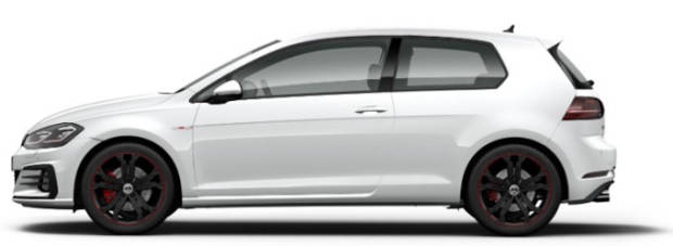 2018 Volkswagen Golf GTI Original Pure White