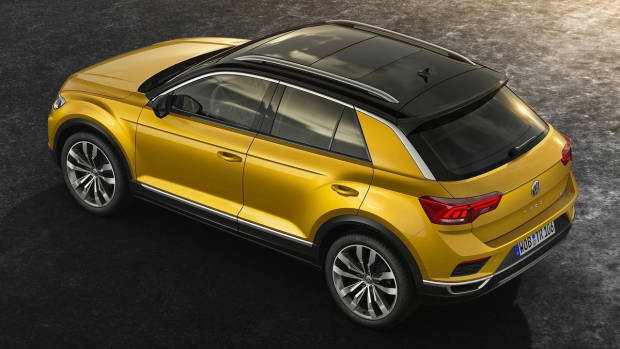 2018 Volkswagen T-Roc Tumeric rear high