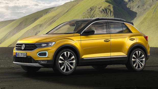 2018 Volkswagen T-Roc Tumeric side