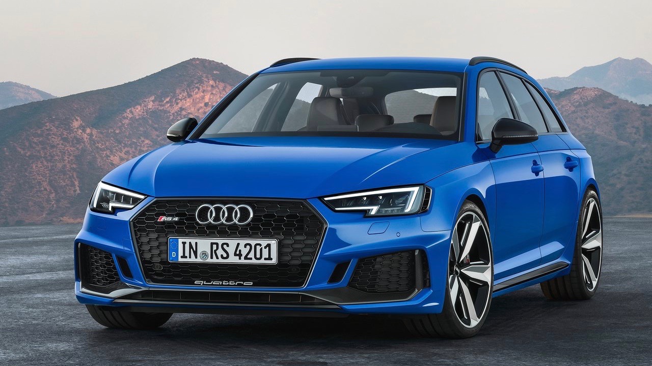 2018 Audi RS4 Avant Nogaro Blue front