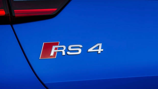 2018 Audi RS4 Avant rear badge