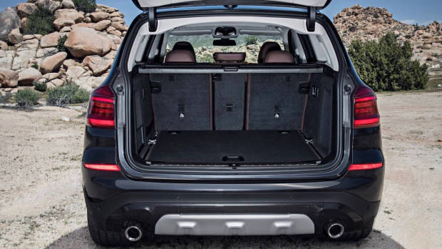 2018 BMW X3 bootspace