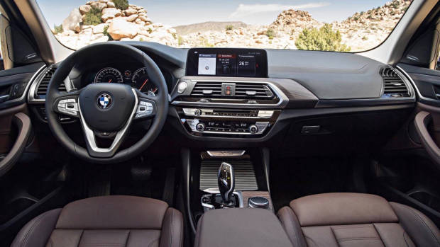 2018 BMW X3 interior