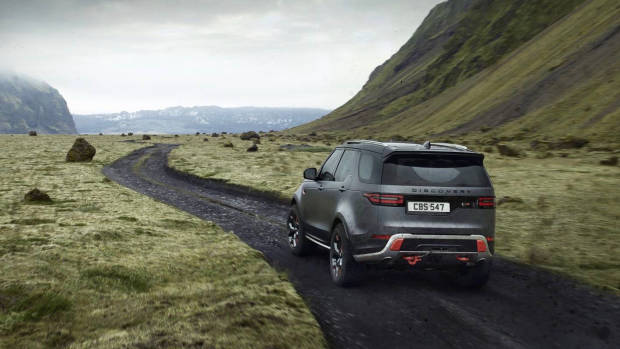 2018 Land Rover Discovery SVX rear
