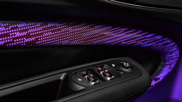 2018 MINI JCW Clubman LED door strips